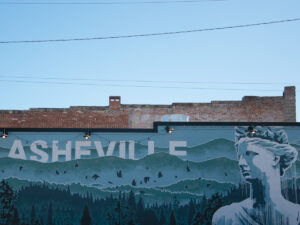 Mural in West Asheville