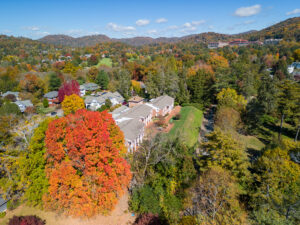 The Grove Park and apartments in North Asheville