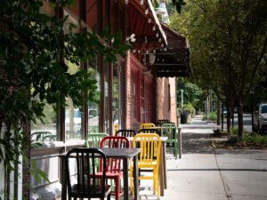 Outdoor Dining in Historic Montford