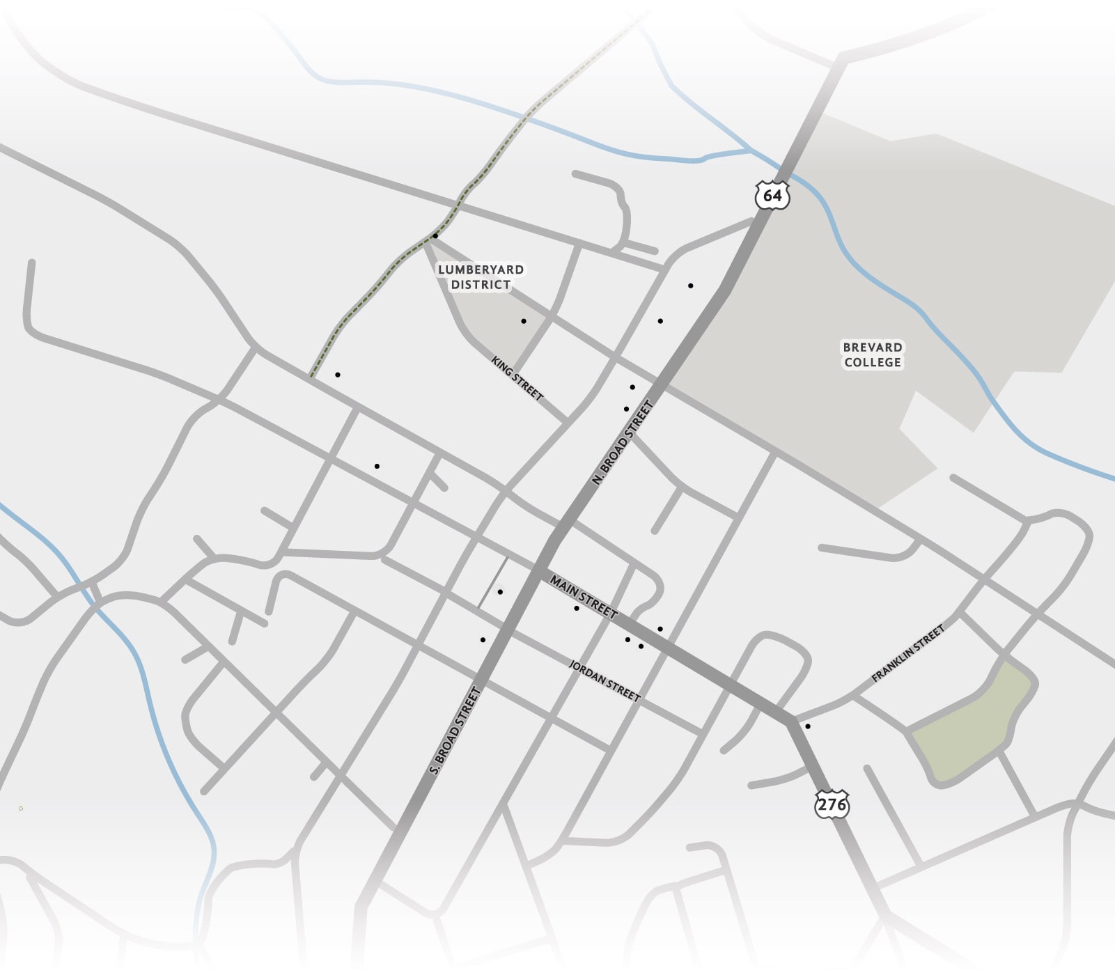Downtown Brevard Web Map 12 20 2017 2 