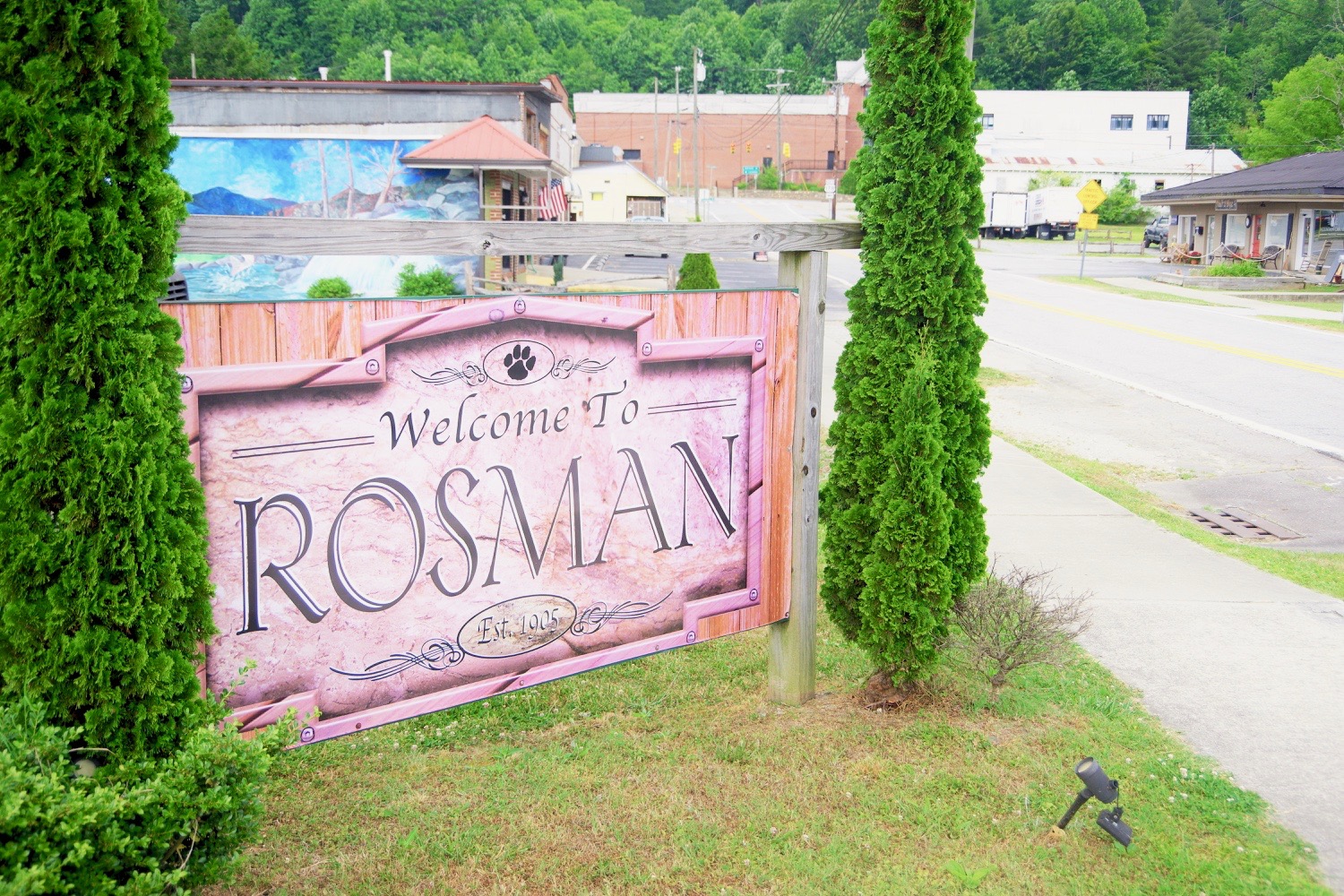 Rosman-sign